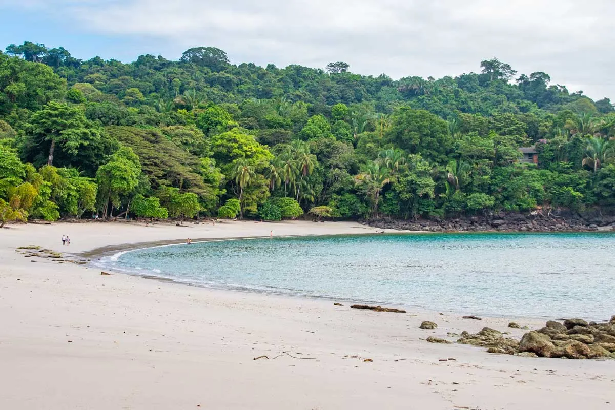 A beautiful beach in Manuel Antonio National Park