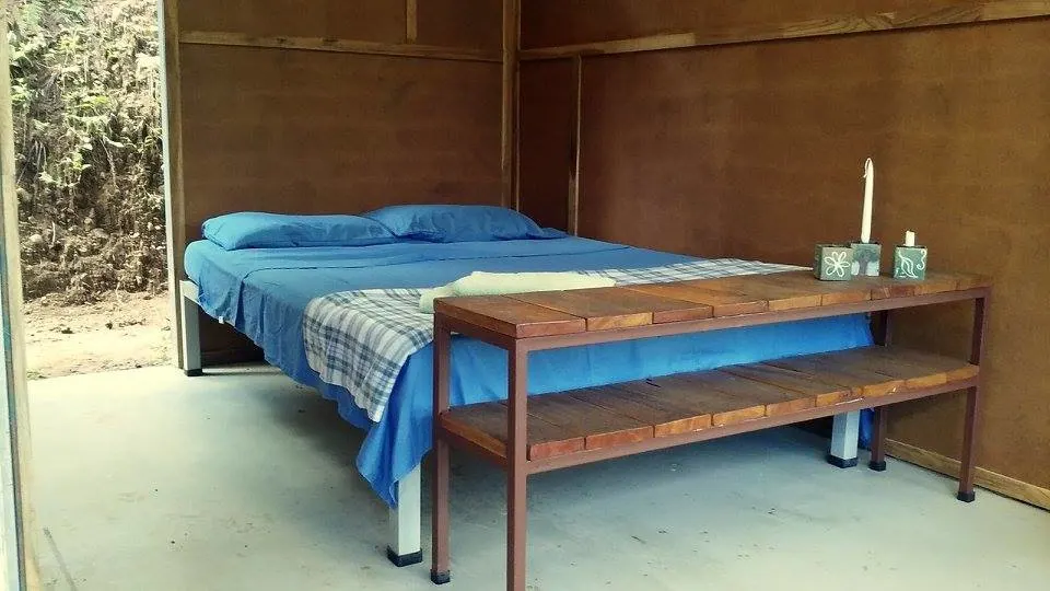 Bolita Rainforest Hostel and Cabinas full bed in Puerto Jimenez