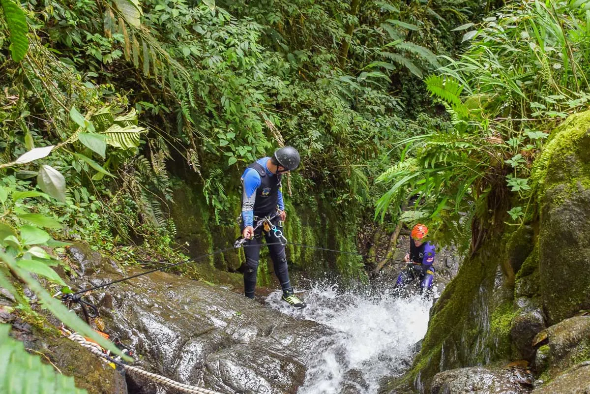 Canyoning in La Fortuna