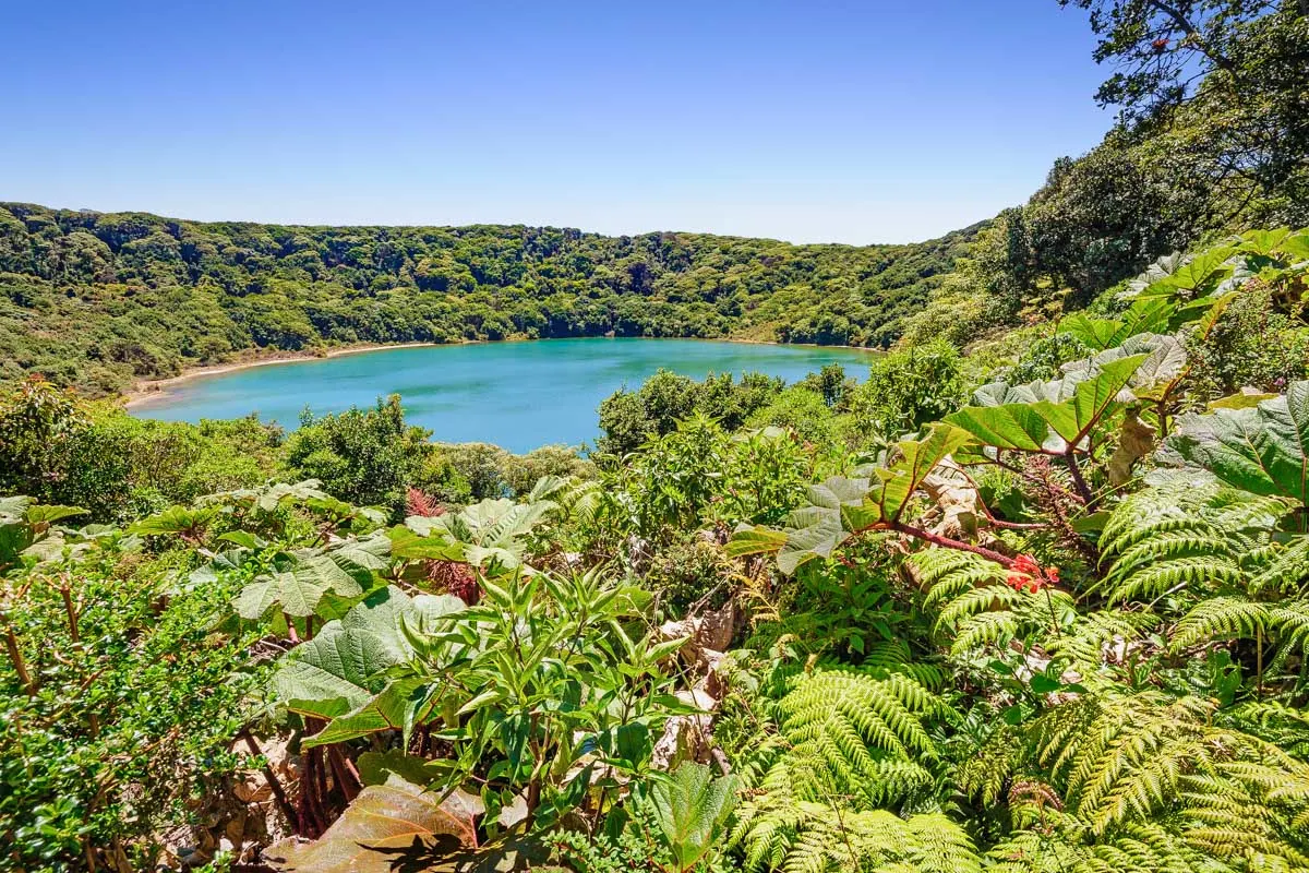 Hule Lagoon in Costa Rica