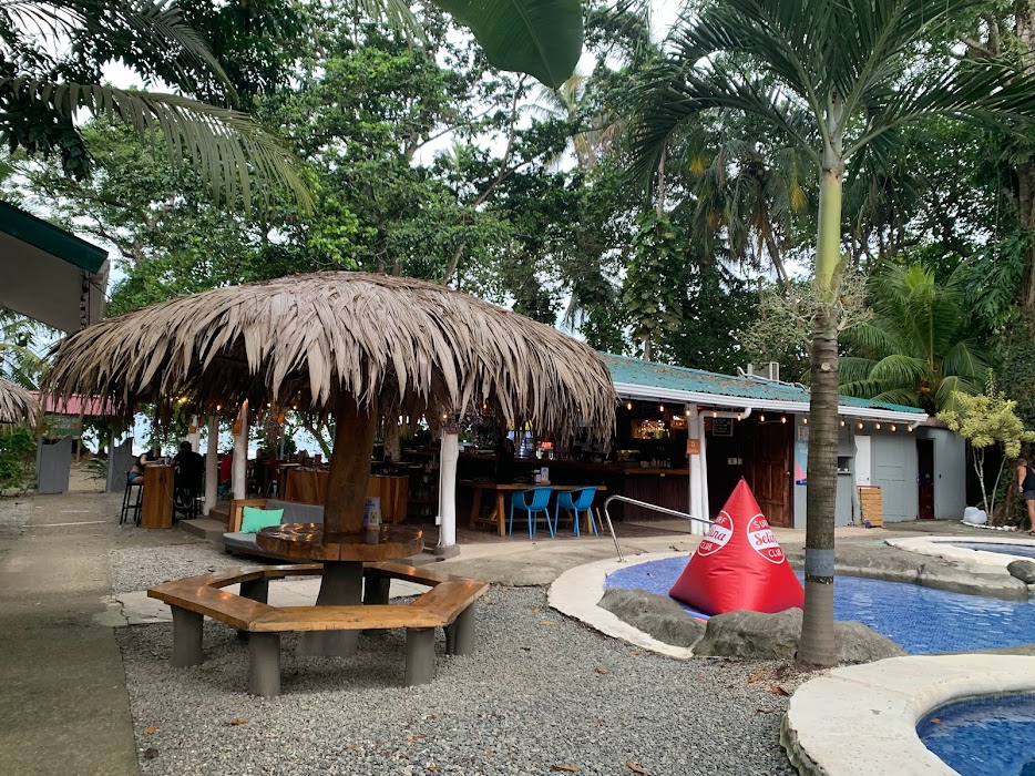 pool and bar area at Selina Puerto Veijo