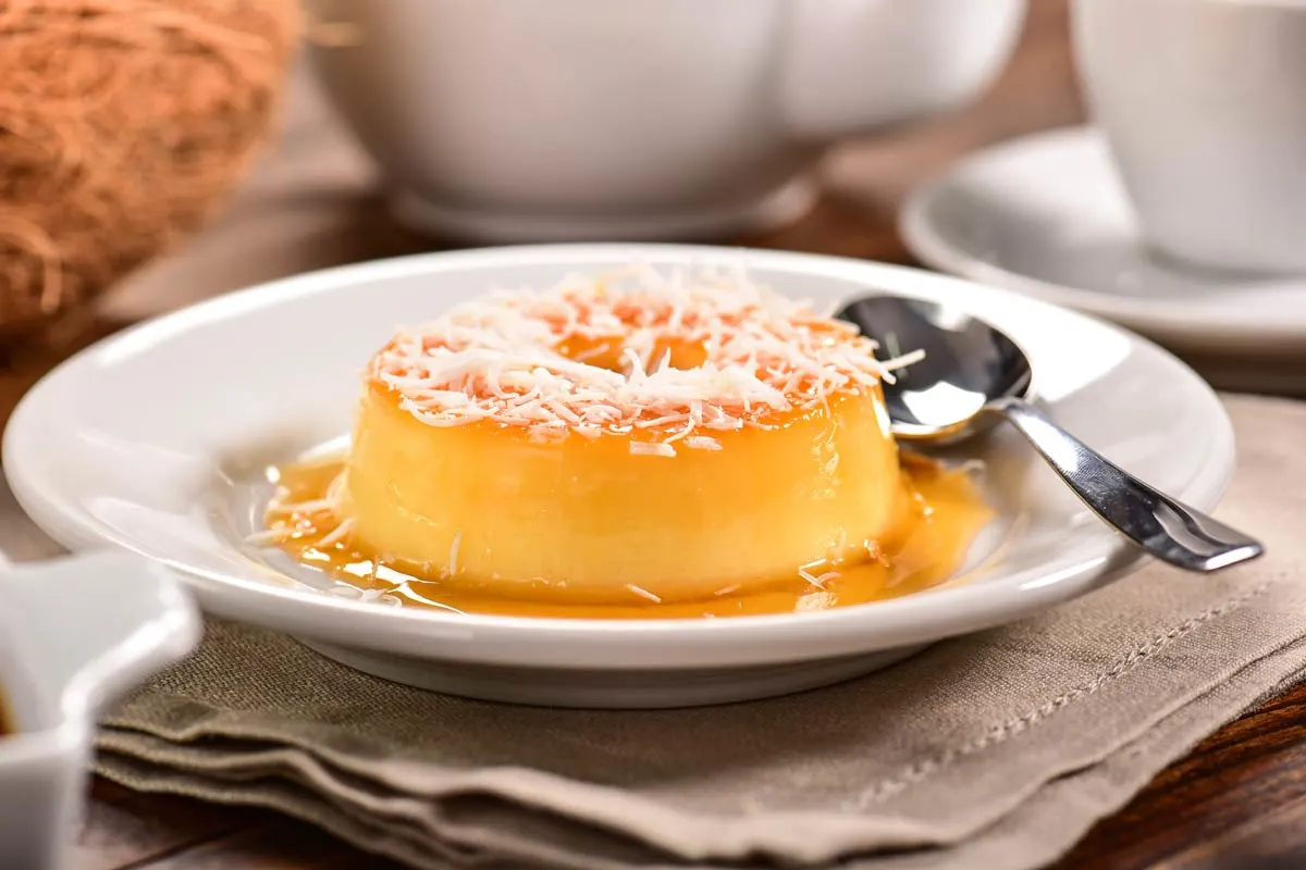 Flan de Coco from Costa Rica