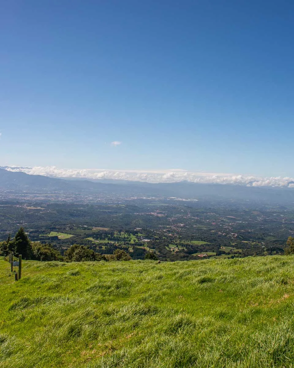 Views on the drive up to Poas Volcano