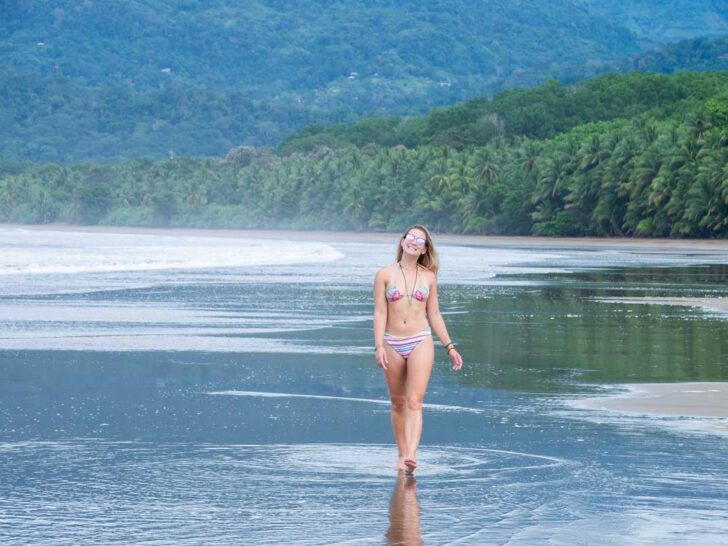 Bailey in Marino Ballena National Park near Uvita, Costa Rica