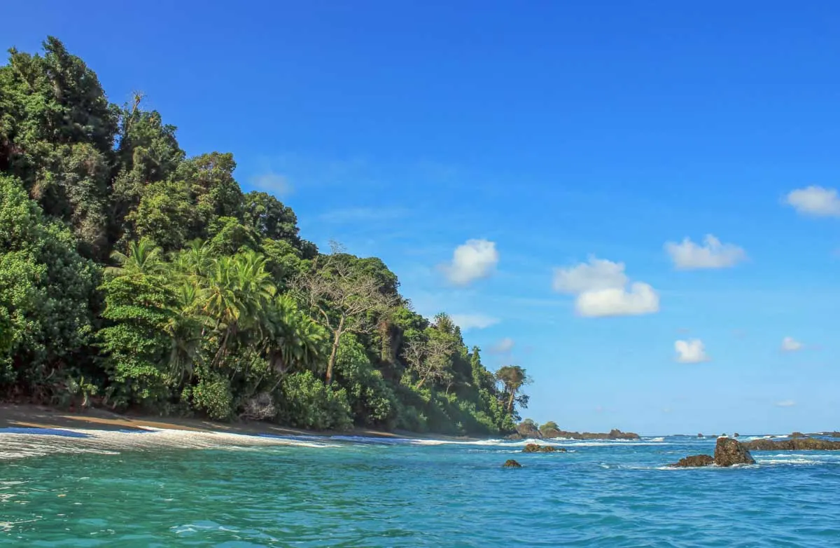 Cano Island as seen from the boat tour