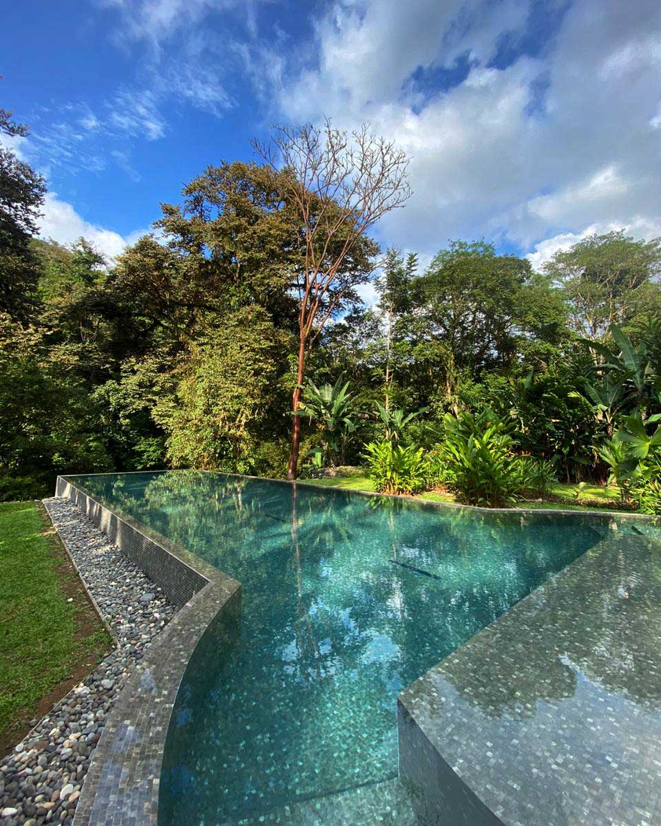 Unique Jungle Pool at Pacuare Lodge in Costa Rica