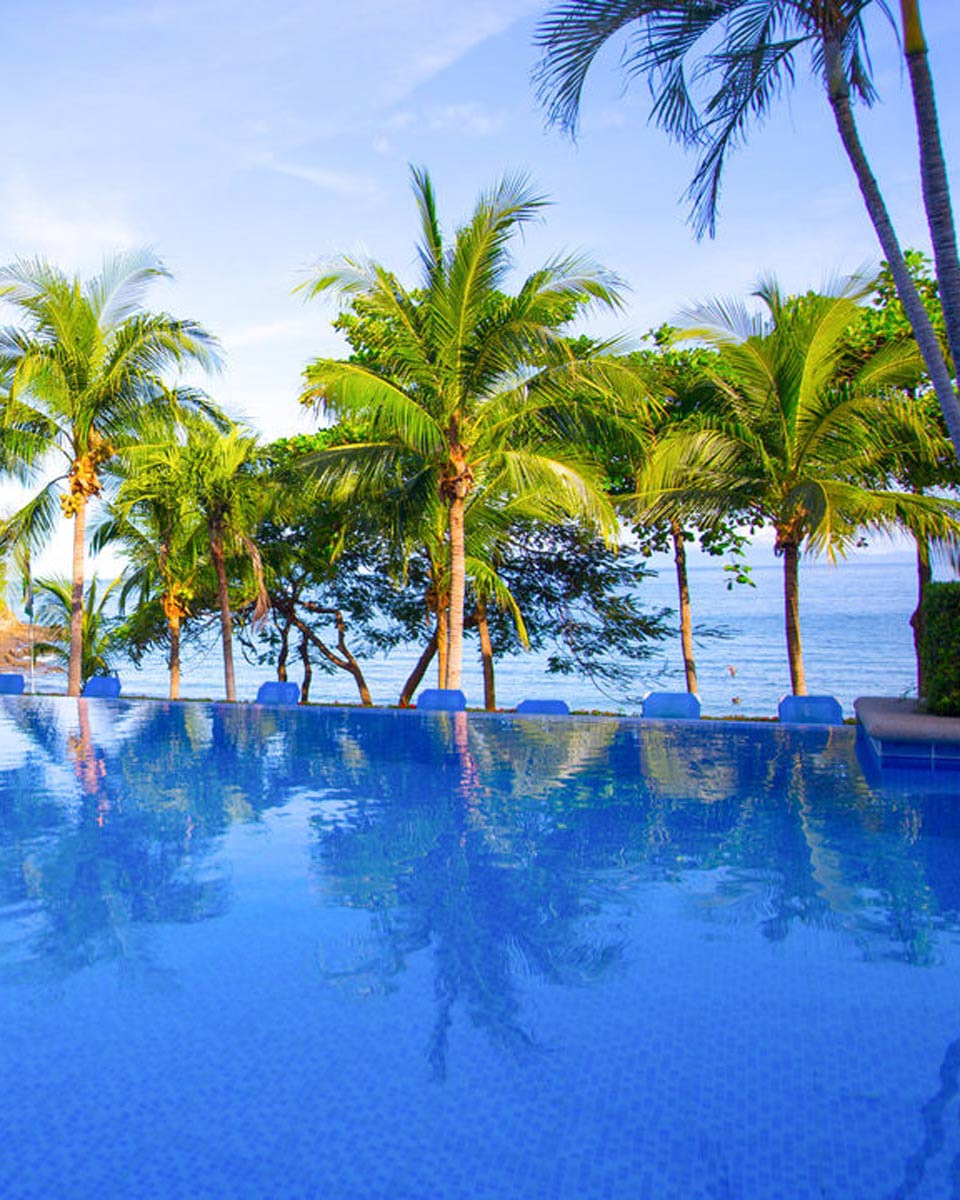 Swimming pool at Bahia Pez Vela Resort in Costa Rica
