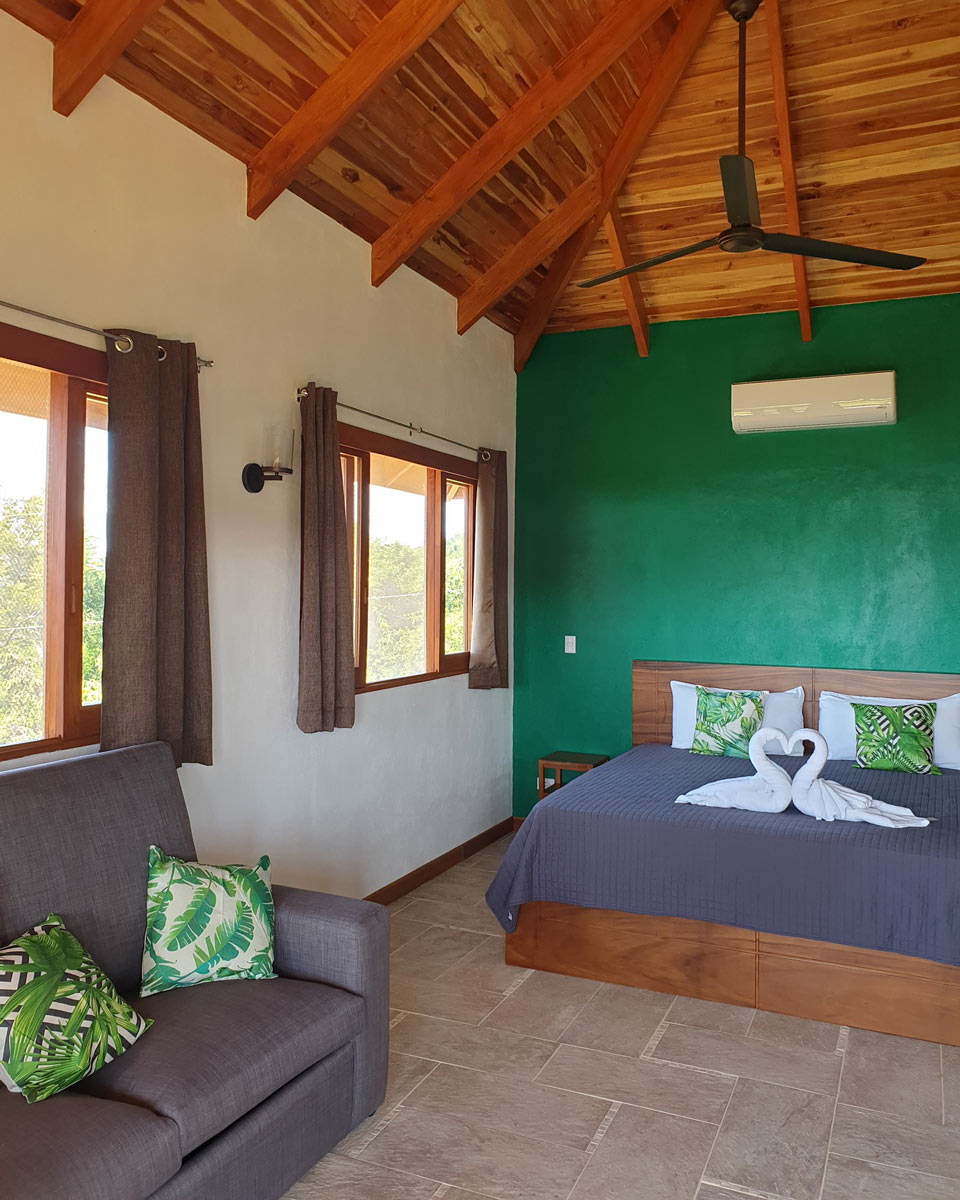 Room at Palmetto Lodge in Costa Rica