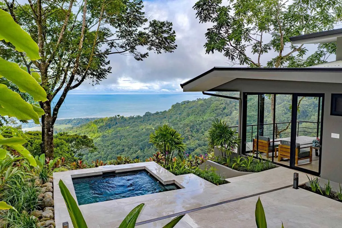 Suite with a private pool at Rancho Pacifico in Costa Rico