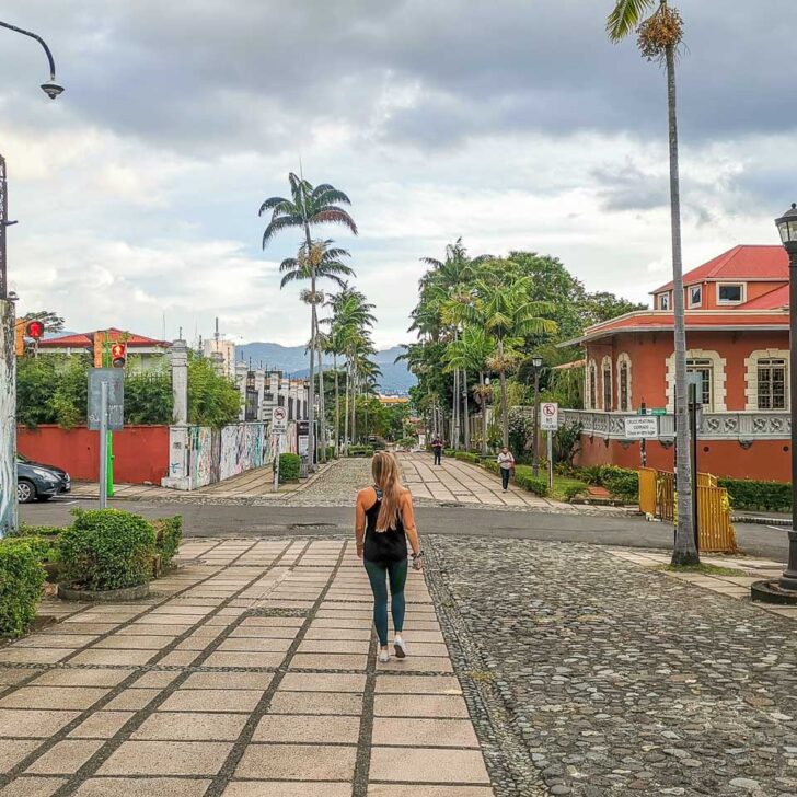 Bailey explores San Jose Costa Rica city on a Bites and Sights tour