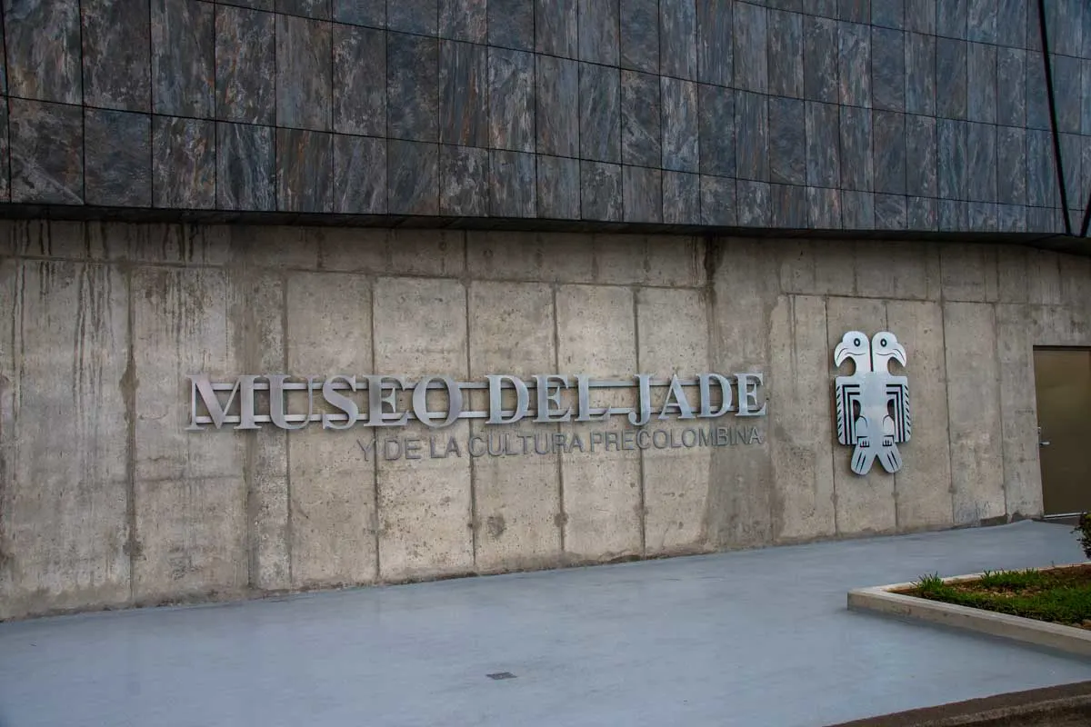 Front of the Museo del Jade in San Jose Costa Rica