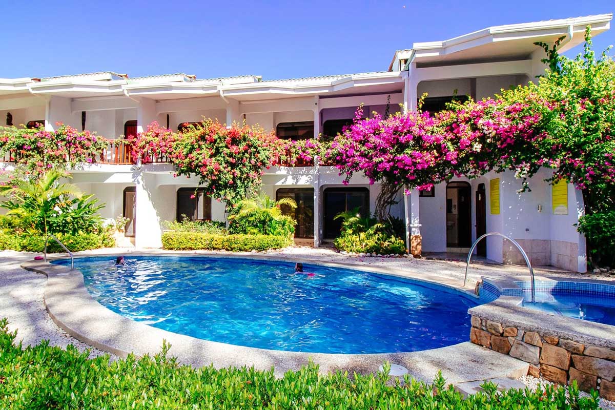 pool area at Hotel Giada Playa Samara