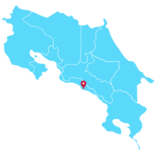 Manuel Antonio Map