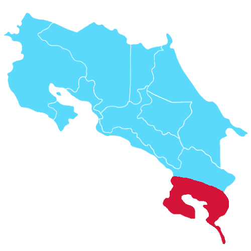 Osa Peninsula Map