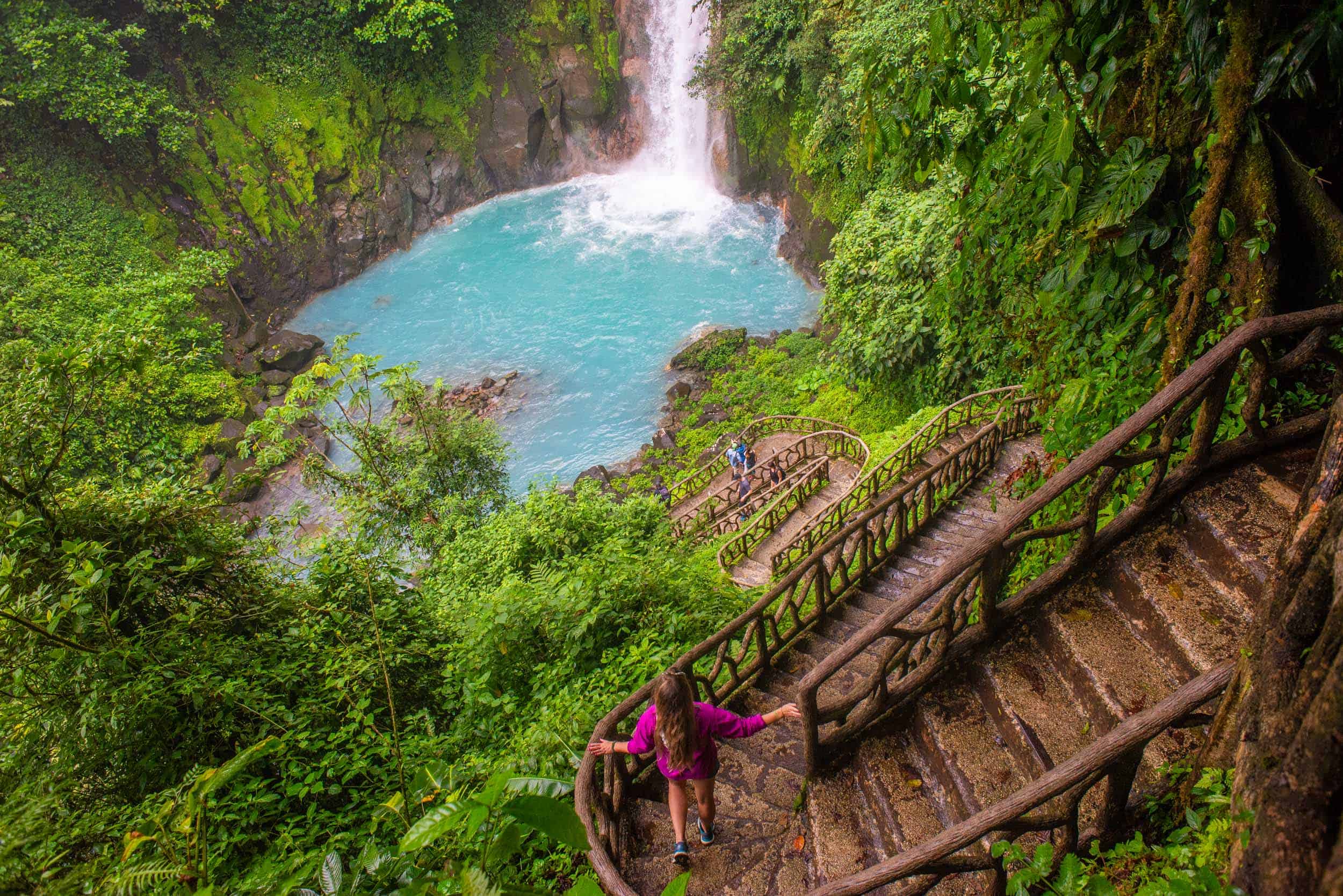 Bailey at Rio Celeste Waterfall in Costa Rica (2)