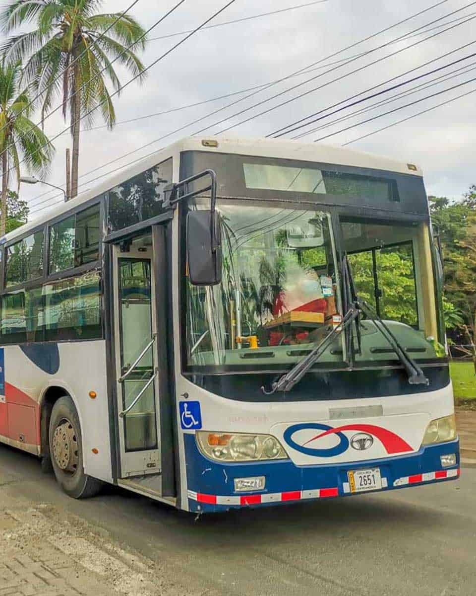 The-bus-that-travels-from-Quepos-to-Manuel-Antonio-and-then-to-the-national-park-entrance