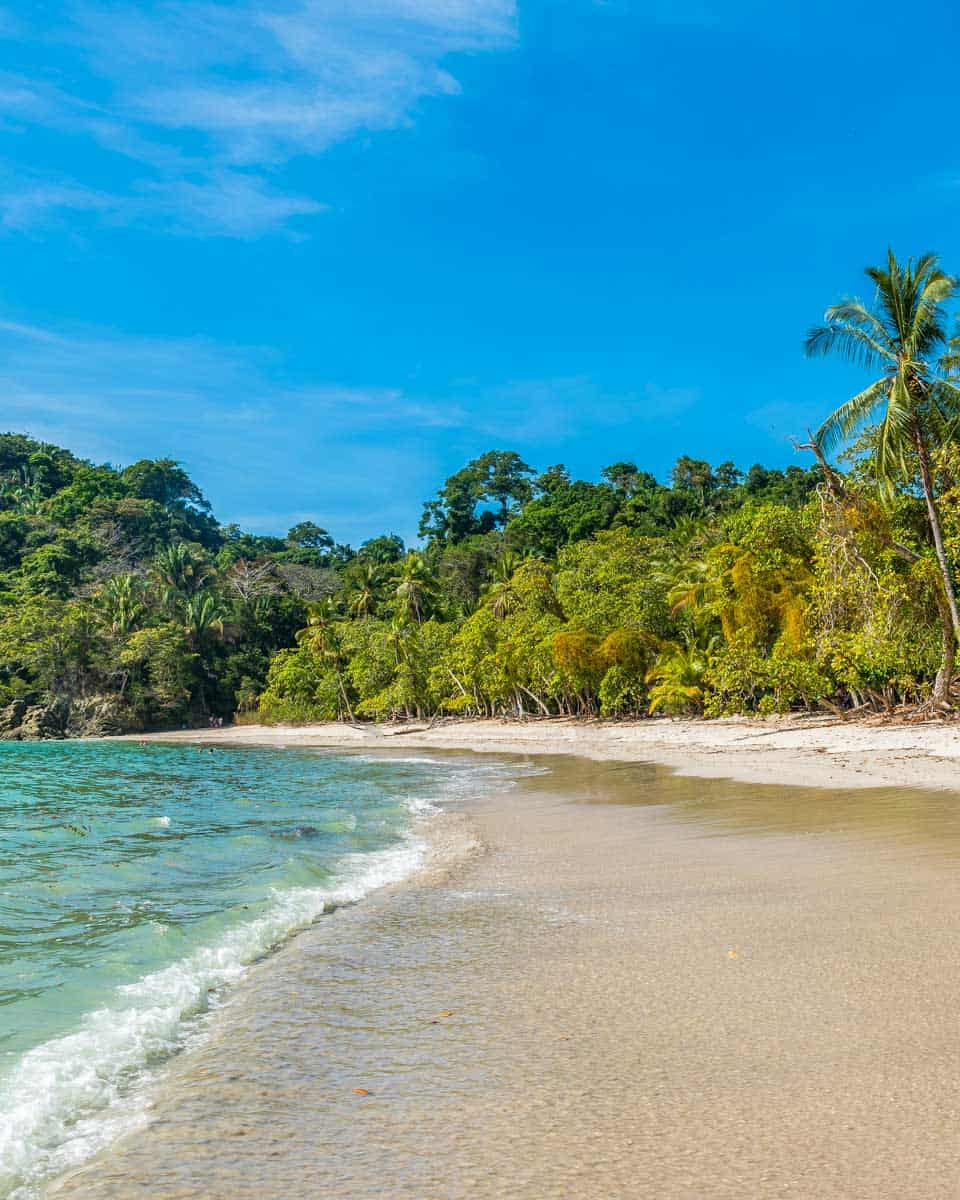 Manuel Antonio Beach in Manuel Antonio National Park Costa Rica