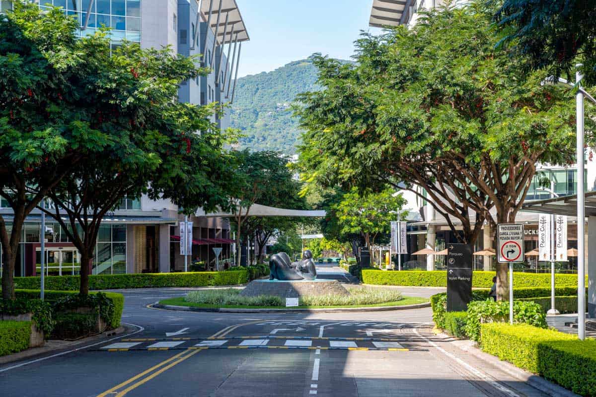 Escazú neighborhood in San Jose Costa Rica