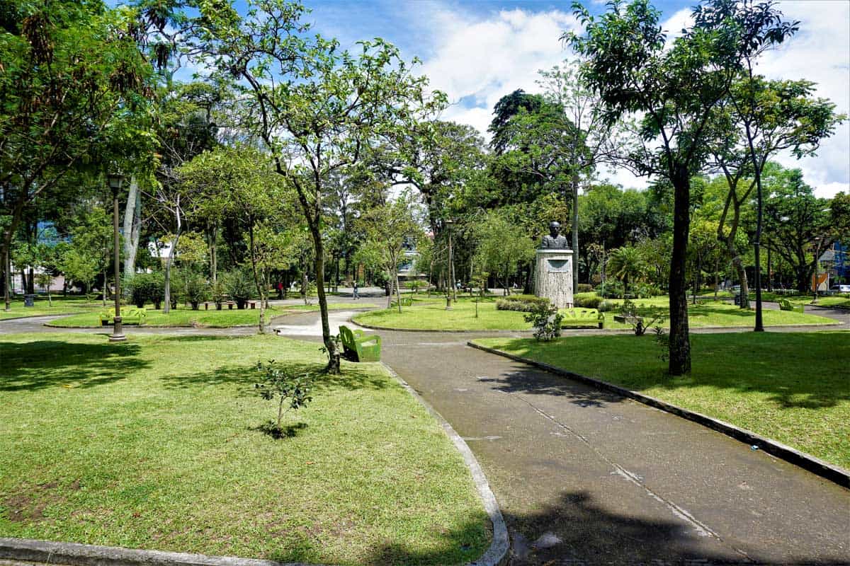 La Sabana Metropolitan Park in San Jose Costa Rica