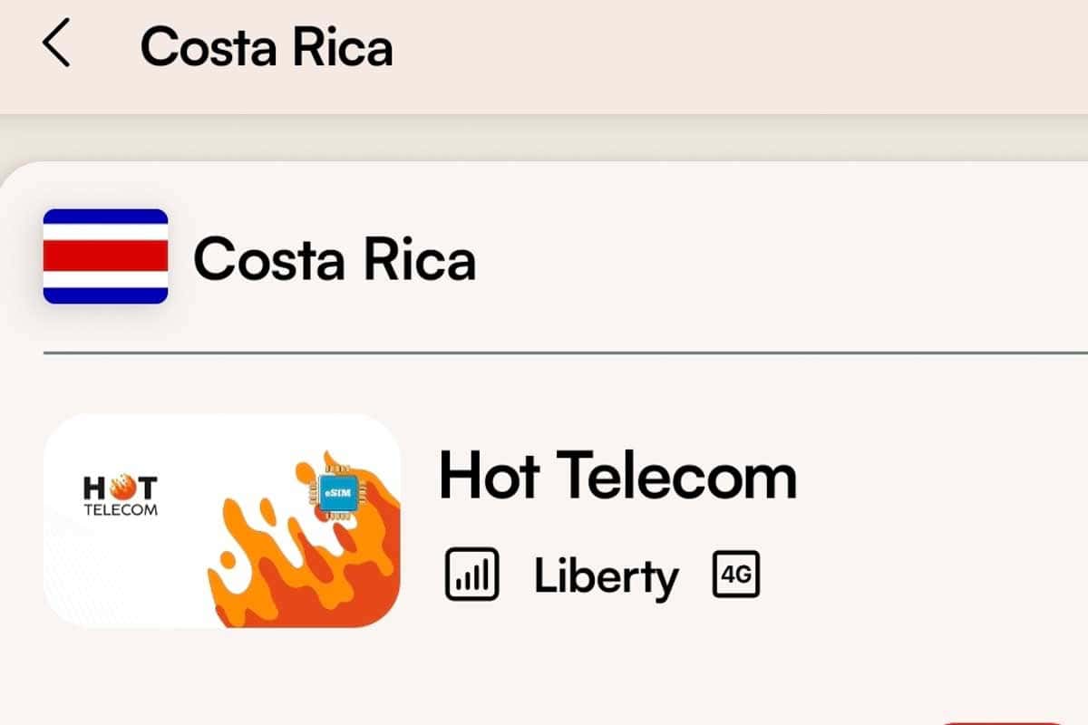 Airalo Costa Rica