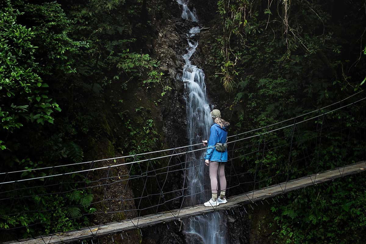 El Tigre Waterfalls Monteverde in Monteverde Costa Rica