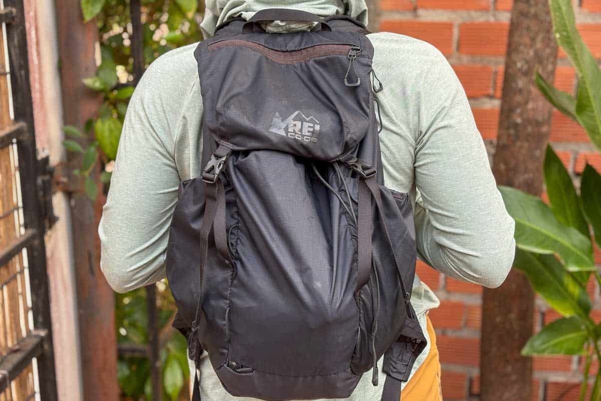 REI Flash backpack for the Costa Rica packing list